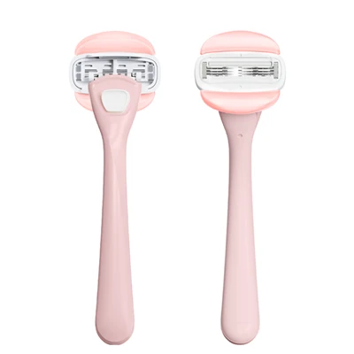 Women's Razors Non Disposable With Soap, Plastic&rubber Handle